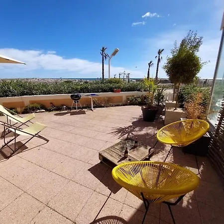 شقة Cosy Les Pieds Dans Le Sable Le Barcarès